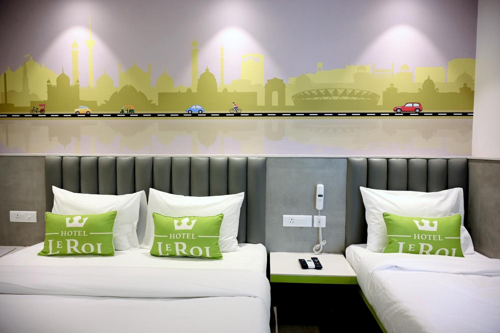 Hotel Le Roi Express Karol Bagh Delhi  Ngoại thất bức ảnh