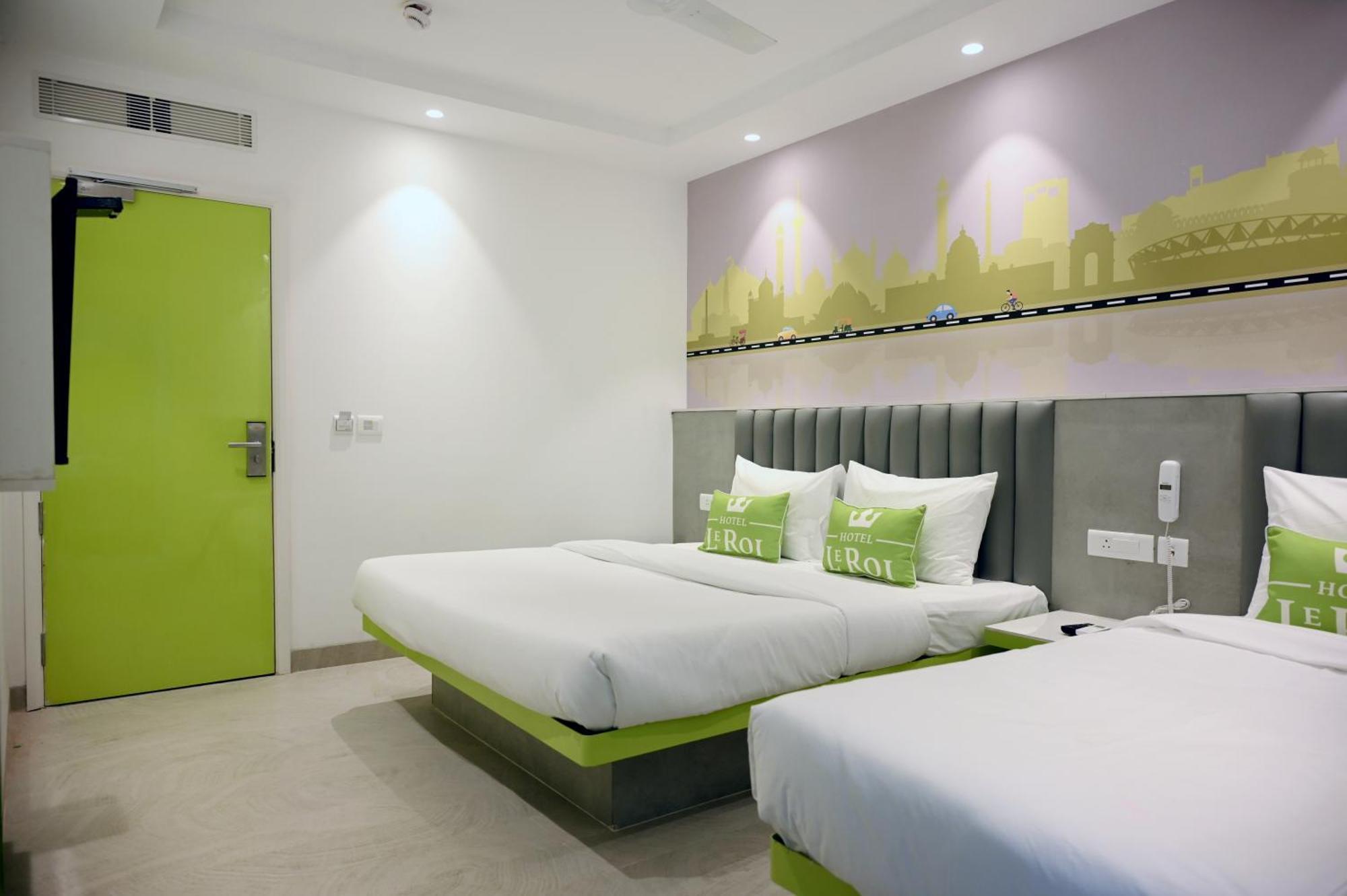 Hotel Le Roi Express Karol Bagh Delhi  Ngoại thất bức ảnh