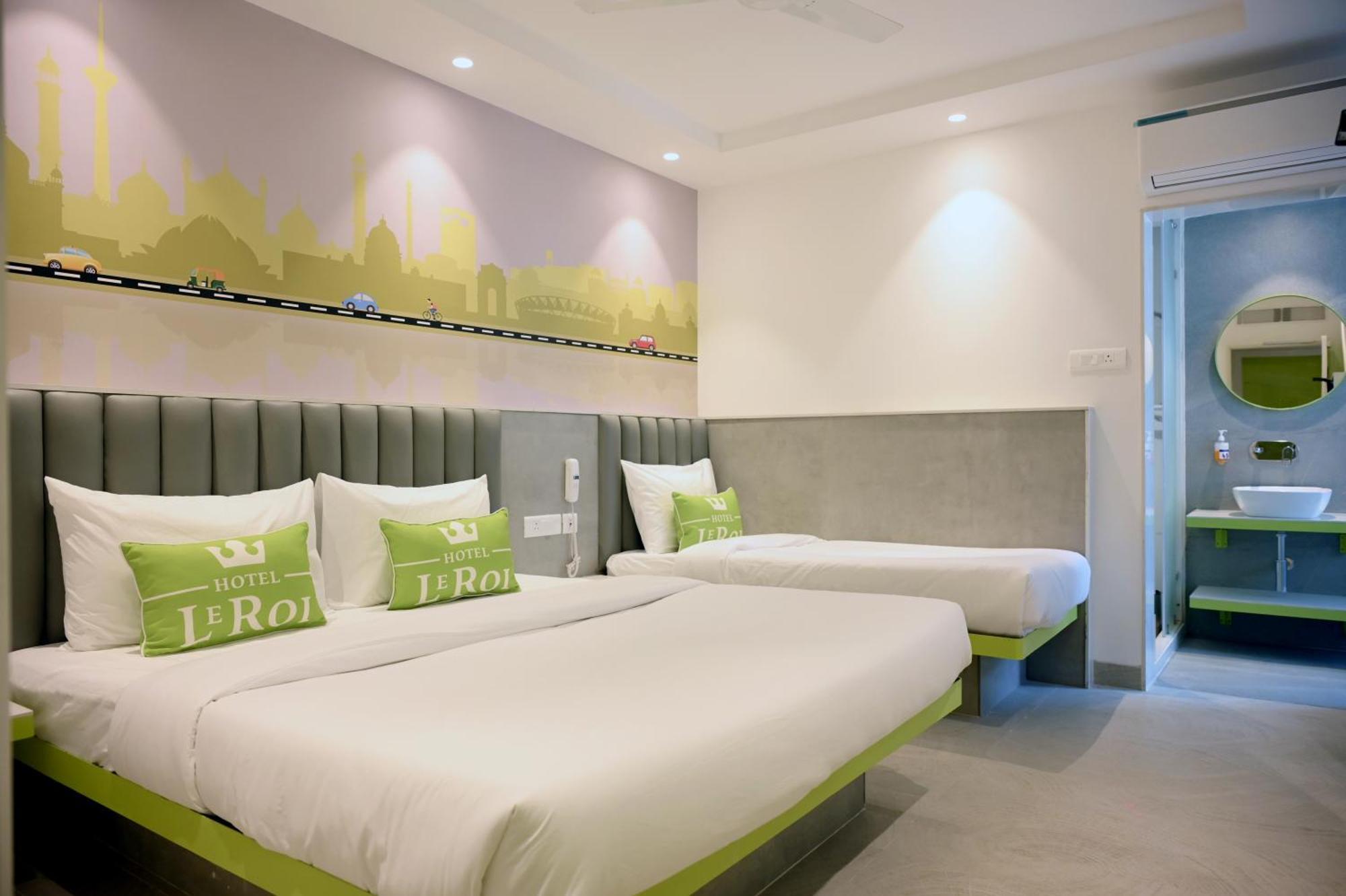Hotel Le Roi Express Karol Bagh Delhi  Ngoại thất bức ảnh