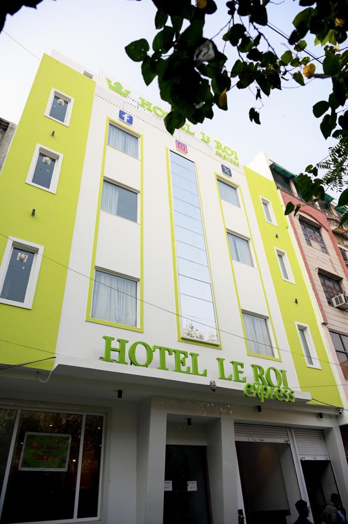 Hotel Le Roi Express Karol Bagh Delhi  Ngoại thất bức ảnh